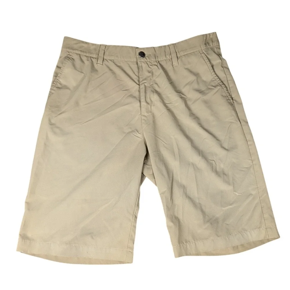 Adidas Mens Golf Shorts Khaki Tan‎ Performance Activewear RN88387 32